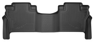 Nissan Titan XD Floor Mats - Rear - Husky Liners - WeatherBeater - Black - 2016